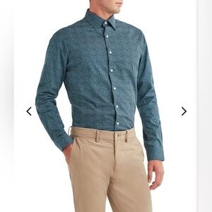 Ben Sherman Tailored Slim Fit Long Sleeve Button Down 16.5 34/35